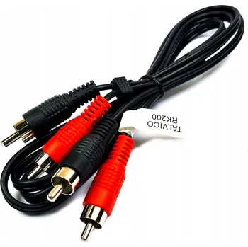Audio kabel Kabel Talvico RK200 2x RCA (cinch) – 2x RCA (cinch) 7,5 m