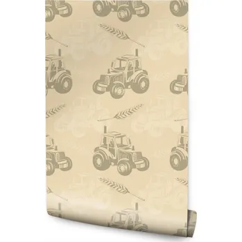Fototapeta Tapeta pro mládež TRAKTORY Obilí Příroda Rostliny