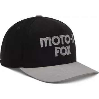 Kšiltovka Fox Moto-X Corduroy Hat black