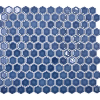 Obklad Keramická mozaika WzorcowniaStudio 26 x 30 cm, odstíny modré