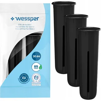 Filtrace vody Vodní filtr Wessper pro filtrační láhve Dafi Soft a Solid, 3 ks