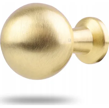 Nábytkové kování Nábytková úchytka loft zlatá 2,3x2,3x3,3 cm - SOLIDNÍ VÝROBA