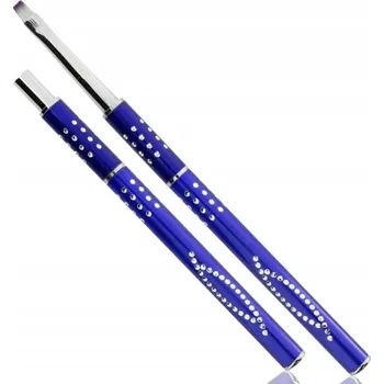 Kosmetický štětec Štětec na nehty pro gelové zdobení plochý #8