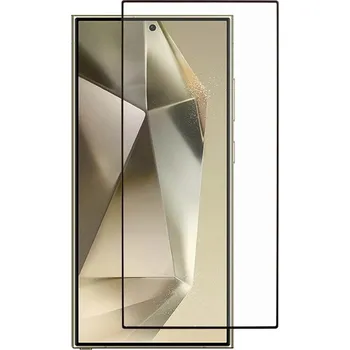 3x Picasee 3D tvrzené sklo s rámečkem pro Samsung Galaxy S25 Ultra 5G - černé - 2+1 zdarma