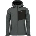 Pánská softshellová bunda LOAP LARON XXL Tmavě šedá, Černá