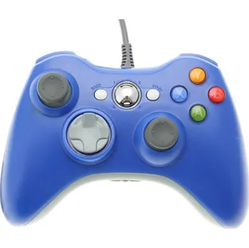 Gamepad Xbox 360 Wired Controller for Windows Barva: modrá