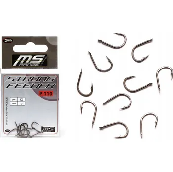 Rybářský háček MSR STRONG FEEDER Háčky na zem 10 ks