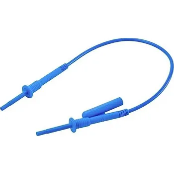Měřicí kabel Chauvin Arnoux HV měřicí kabel 15 kV 50cm s axiální zásuvkou, modrá, P01295526, měřicí vodič, 1 ks