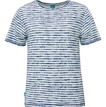 Dámské tričko Dámské tričko LOAP ABLA XXL Modrá, Bílá