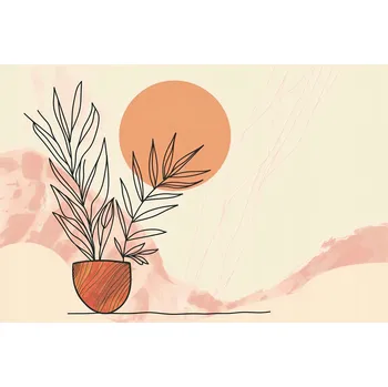 Plakát Plakát Výhled na poušť bez rámu 91,5 x 61 cm