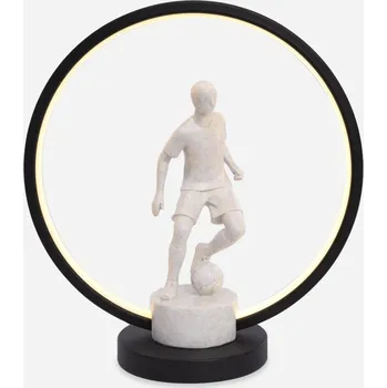 Lampička Zuma Line EX04F237U-1 - LED Stolní lampa PILKARZ LED/4W/5V černá/bílá