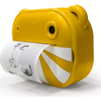 Hračka pro nejmenší Zazu FUN - Dětský instantní fotoaparát - žlutý (ZA-INSTANTCAMERA-01)