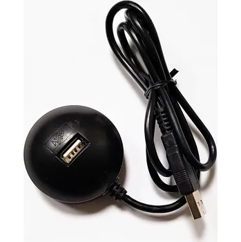 Datový kabel Sharkoon Kabel 2m, 2xUSB3.0-A USB A Černý