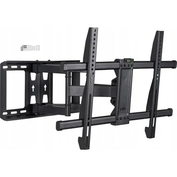 Televizní držák OTOČNÝ DRŽÁK HÁK NA ZEĎ S REGULACÍ PRO TV DO 50 PALCŮ TELEFUNKEN