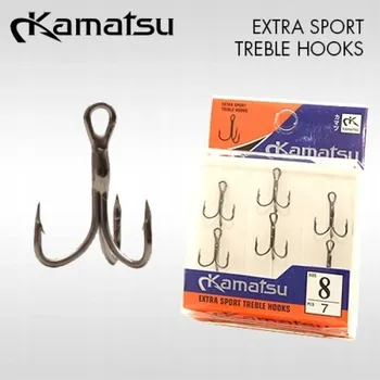 Rybářský háček Trojháčky na přívlač s protihrotem Owner EXTRA SPORT TREBLE HOOKS 7 ks