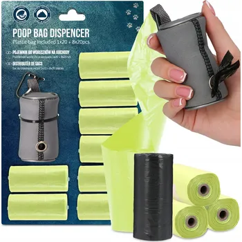 Vrták Zásobníky na sáčky, 180 ks