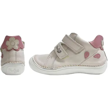 Dívčí polobotky Ponte DA03-4-1339 č Barva: Béžová, Velikost: 27