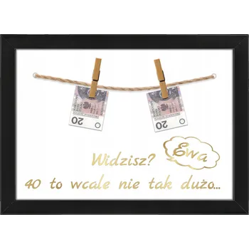 Obraz DÁREK K 30., 40., 50., 60. A 70. NAROZENINÁM, VELKÝ RÁMEČEK , RÁM, PRVNÍ MILION