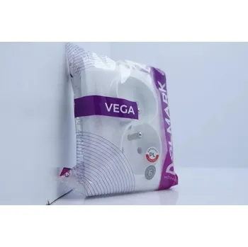 Elektrická zásuvka Bílá nástěnná Elektrická Zásuvka Polmark