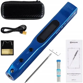 SEQURE SI012 Pro páječka s hrotem T12-B2 modrá SET