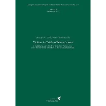 Cizojazyčná kniha Victims in Trials of Mass Crimes - Hoven, Elisa a Feiler, Mareike
