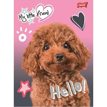 Sešit Sešit A5 My Little Friend pejsek linkovaný