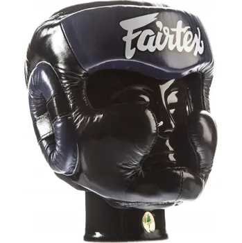 Helma na motorku SPARINGOVÁ BOXERSKÁ PŘILBA FAIRTEX HG13 (černá/modrá) - L