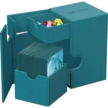 Desková hra Krabička Flip'n'Tray XenoSkin 100+ Monocolor Petrol