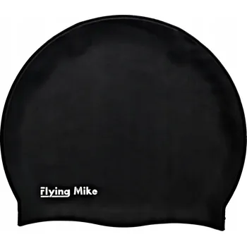 Plavecká čepice Plavecká čepice pro dospělé Silikonová Flying Mike černá