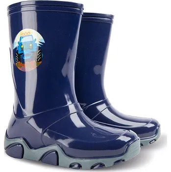 Chlapecká obuv Dětské holínky Demar - STORMER 0400 D - tmavě modrá Barva: Modrá, Velikost: 24-25