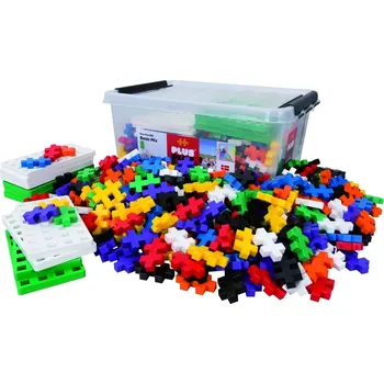 ostatní stavebnice Plus Plus BIG Basic box - 400 ks + 10 podložek