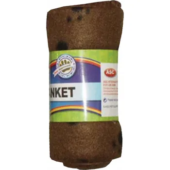 Pelíšek pro psa Agro Zoo černá deka pro psa 75 cm x 75 cm