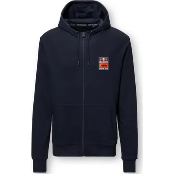Pánská mikina Red Bull Logo Zip Hoodie Dark Blue XXL