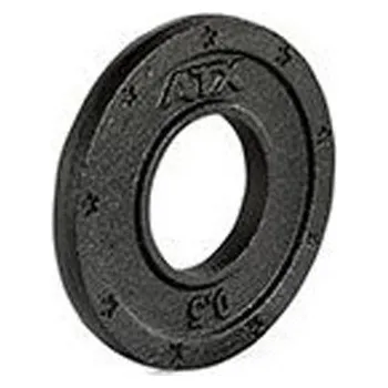 Litinový kotouč ATX LINE 2-Grip 0,5 kg, otvor 50 mm