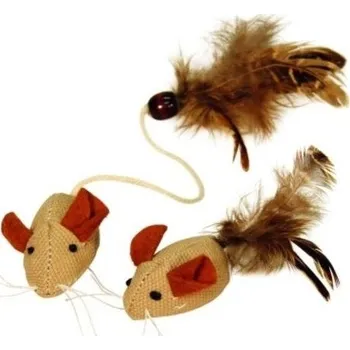 Hračka pro kočku Hračka pro kočky - myš Nature, 2 ks