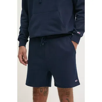 Pánské kraťasy Kraťasy Tommy Jeans pánské, tmavomodrá barva, DM0DM21931 59X, vel. XXL