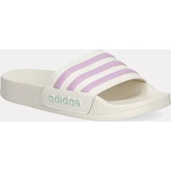 Dámské pantofle Dětské pantofle adidas ADILETTE SHOWER béžová barva, JP5784 01X, EUR 38