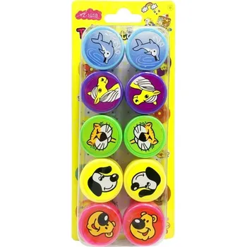 Dětské razítko Razítková sada 10 ks - Zvířátka - PK60-2