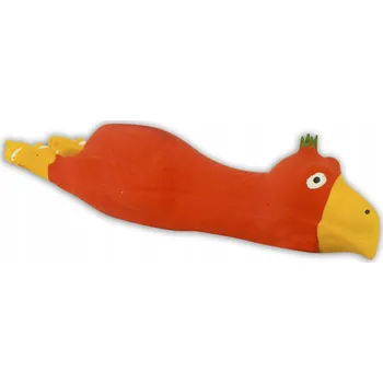Hračka pro psa Hračka pro psy Akinu latexová kuře červená 18 cm