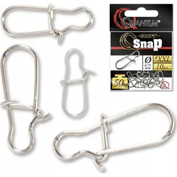 SILNÉ OBRATLÍKY S KARABINOU QUANTUM Q-SNAP S/12,0kg