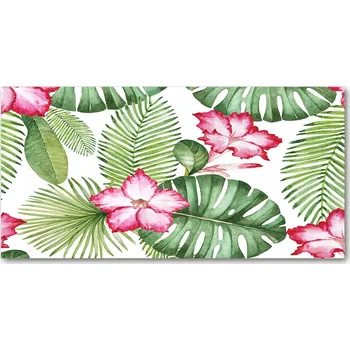 Obraz Panel do kuchyně Tropické květy 140x70 cm + LEPIDLO
