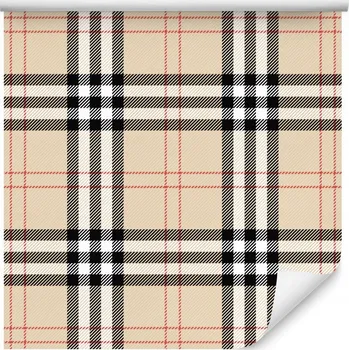 Tapeta Moderní 3D tapeta, kostkovaný vzor, do obýváku, kanceláře