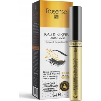 Péče o řasy a obočí ROSENSE Olej pro péči o řasy a obočí 5 ml