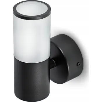 Venkovní osvětlení Venkovní nástěnné svítidlo černé LED fasádní zahradní GU10 IP54