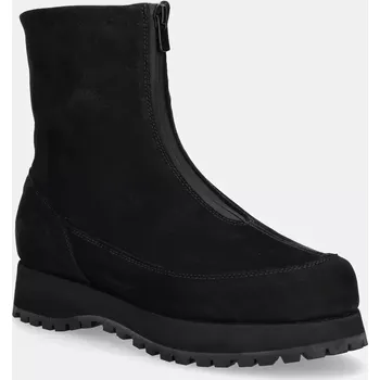 Dámské kozačky Nubukové boty Diemme Este, 36, černá, 99X