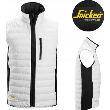 Pracovní obuv SNICKERS - PROŠÍVANÁ VESTA INSULATOR 37.5 - BÍLÁ vel. XXXL 3XL