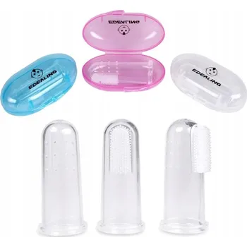 Zubní kartáček Kartáček na prořezávání zoubků pro miminka pouzdro