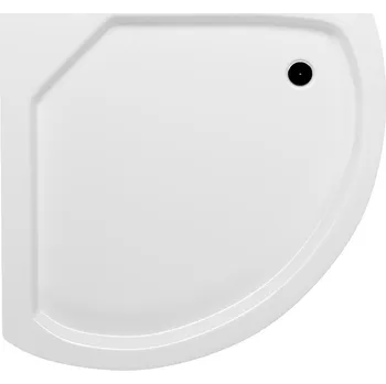Sprchová vanička Sprchová vanička půlkruhová 88x88 bílá akrylátová Laminart LAMI