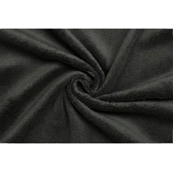 Coral fleece | WellSoft - Antracitová černá