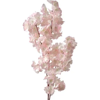 umělá květina Dekorace umělá květina s růžovými květy - 24*8*100 cm